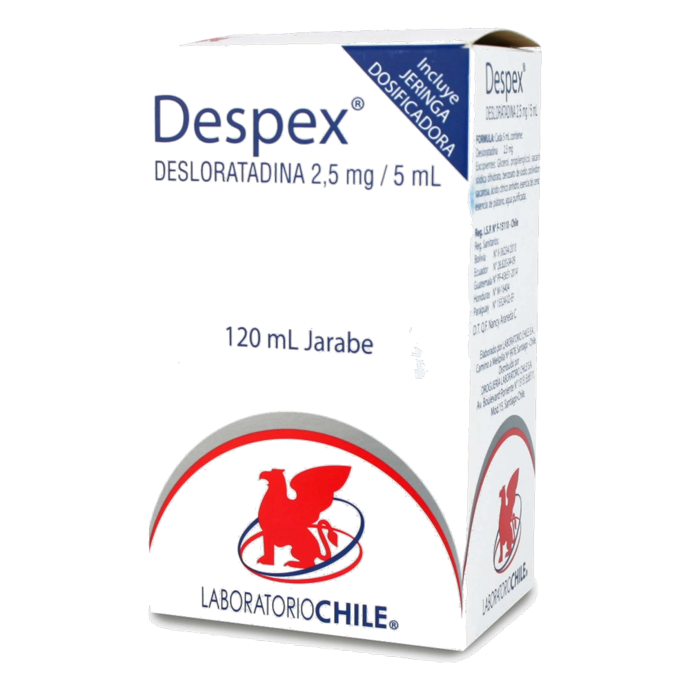 DESPEX JBE 2,5 MG/5ML X 120 ML