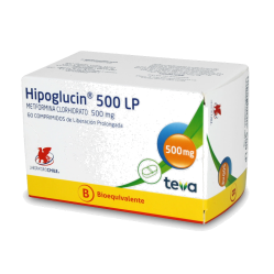 HIPOGLUCIN LP COM  500 MG X 60 (BE)