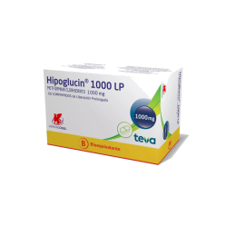 HIPOGLUCIN LP COM 1000 MG X 60 (BE)