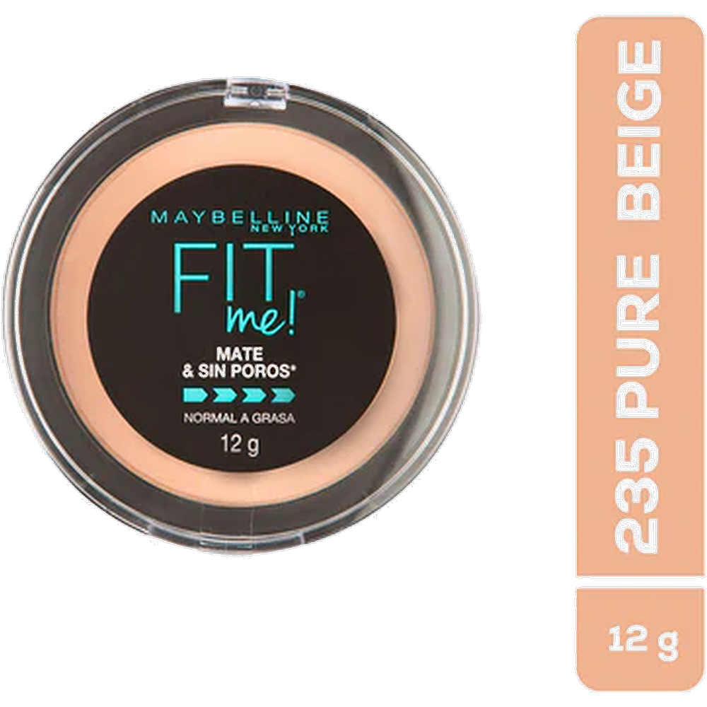 MAYBELLINE POLVO COMPACTO FIT ME 235 PURE BEIGE