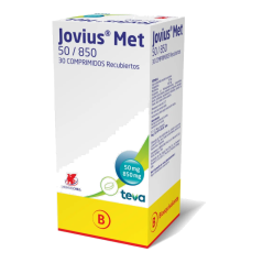 JOVIUS MET COM 50/850 MG X 30