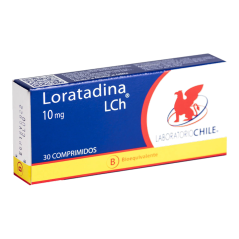 LORATADINA COM 10 MG X 30 CHILE (BE)