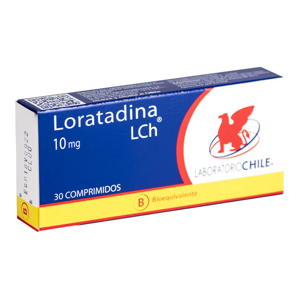 LORATADINA COM 10 MG X 30 CHILE (BE)