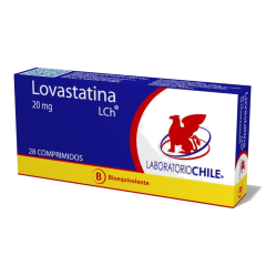 LOVASTATINA COM 20 MG X 28 CHILE