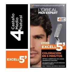 EXCELLENCE 5 PERMANENTE HOMBRE CASTANO NATURAL N4
