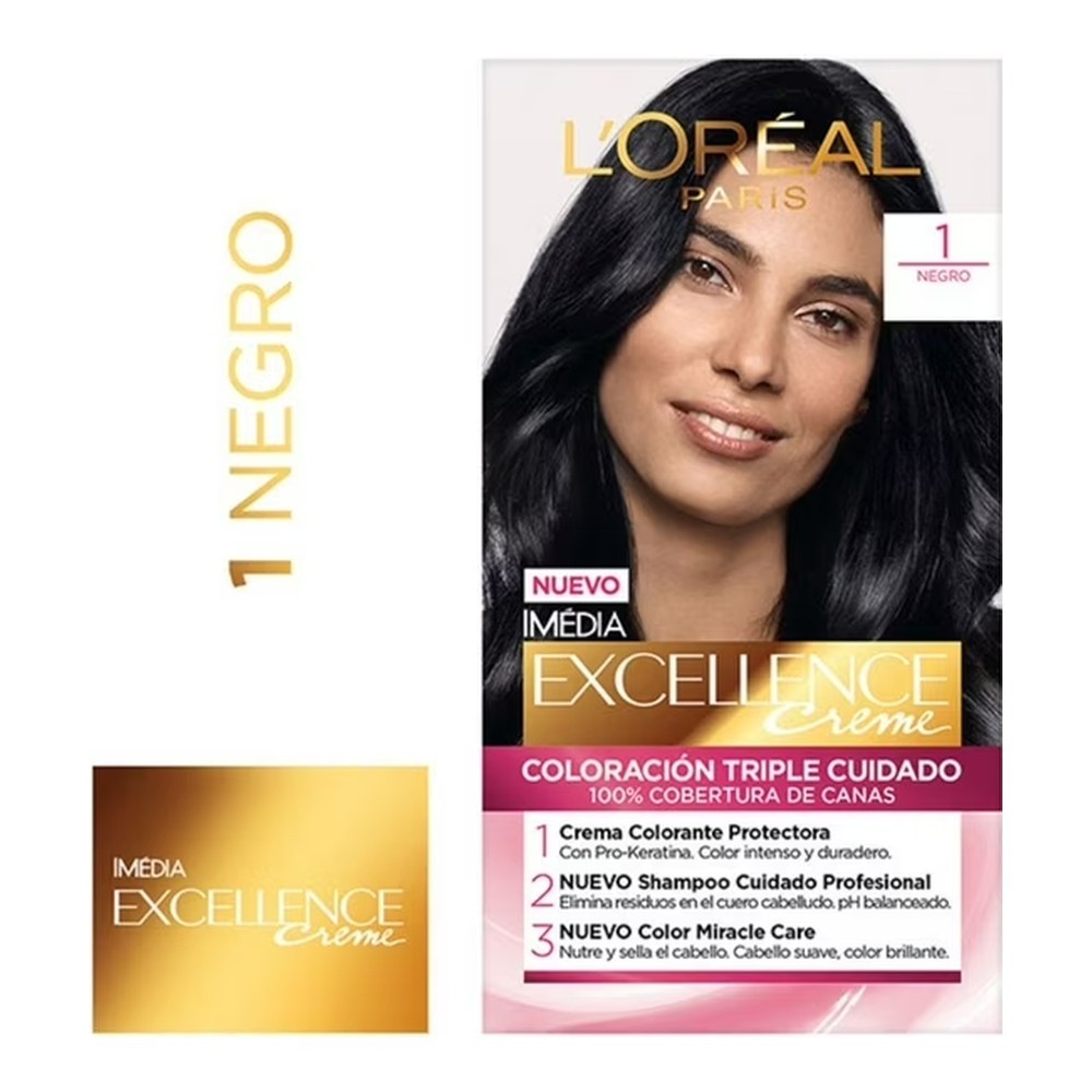 EXCELLENCE CREME 1 NEGRO