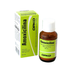 Amoxicilina 500mg/5ml Jarabe 60ml