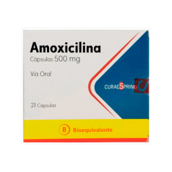 Amoxicilina (B) 500 mg x 21 Cápsulas