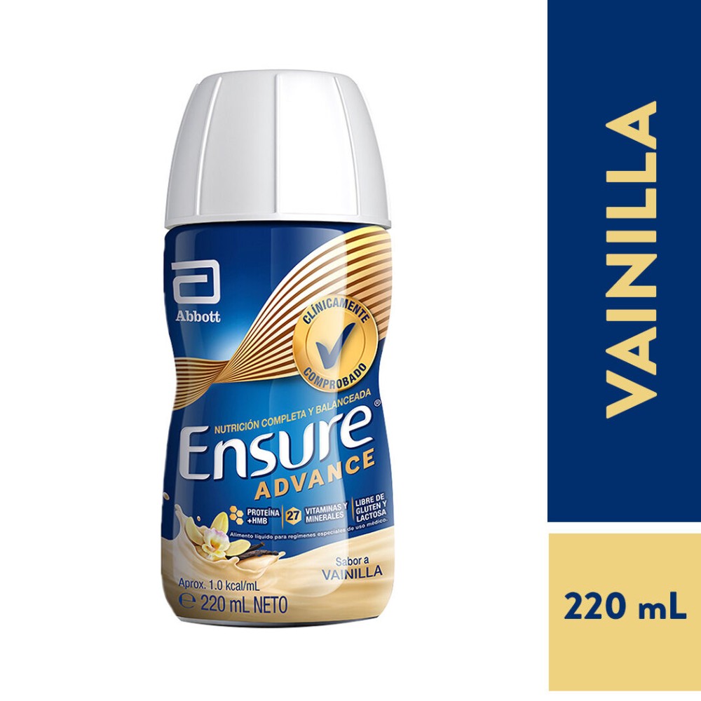 Ensure Advance Vainilla 220 Ml. Ensure Advance Vainilla 220 Ml.