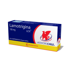 Lamotrigina (B) 100mg 30 Comprimidos Dispersables