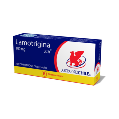 Lamotrigina (B) 100mg 30 Comprimidos Dispersables