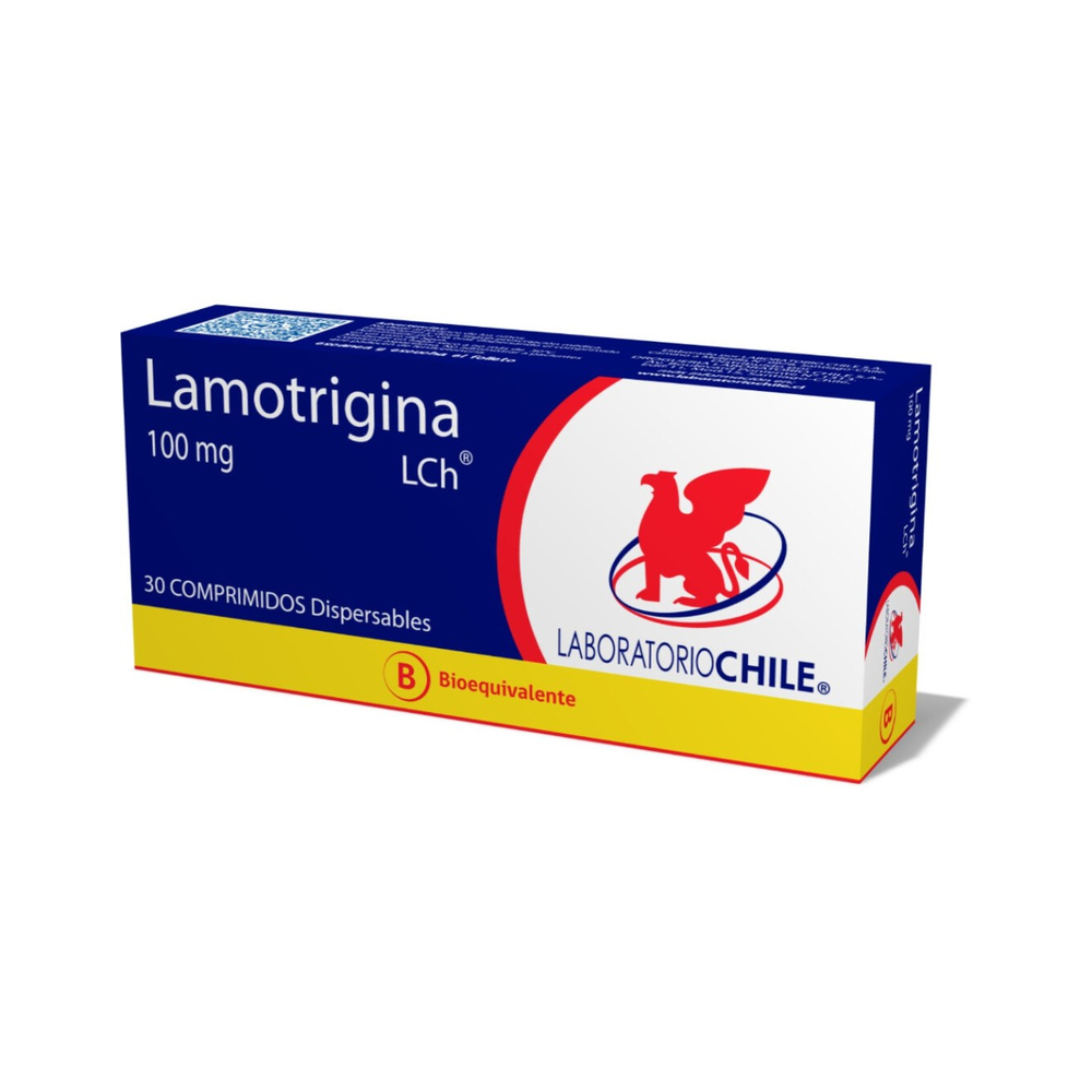 Lamotrigina (B) 100mg 30 Comprimidos Dispersables