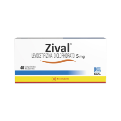 Zival (B) Levocetirizina 5mg 40 Comprimidos Recubiertos