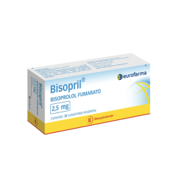 Bisopril Bisoprolol 2.5mg 30 Comprimidos Recubiertos