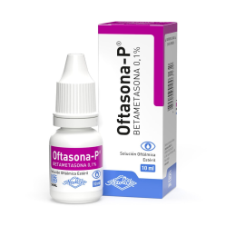 Oftasona-P Betametasona 0.1% Solución Oftálmica 10ml