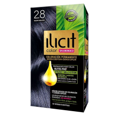 ILICIT SIN AMONIACO 2/8 NEGRO AZULAD X 60 GR