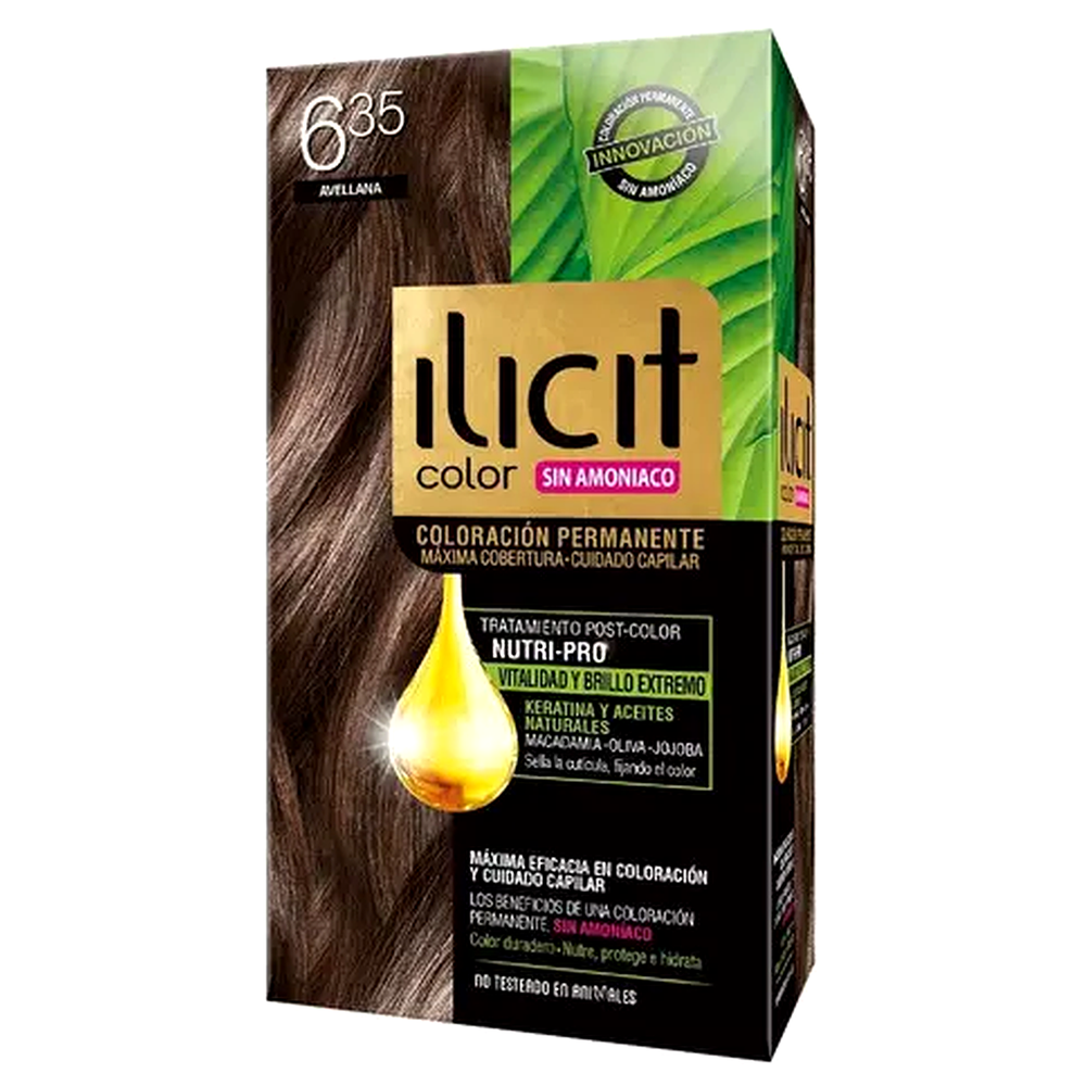 ILICIT SIN AMONIACO 6/35 AVELLANA X 55 GR