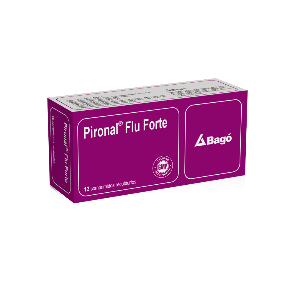 PIRONAL FLU FORTE X12COMP