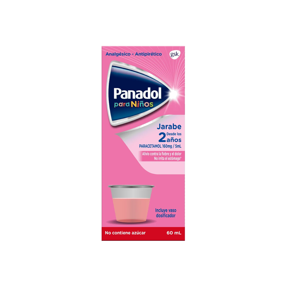 PANADOL PED JBE 160 MG X 60 ML