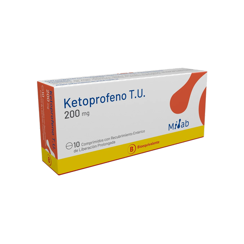 KETOPROFENO TU 200 MG X 10COMP