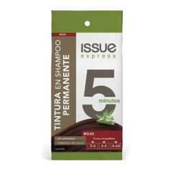 ISSUE COLOR EXPRESS TINTURA SHAMPOO 5 MIN ROJO
