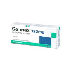 COLMAX 125 MG X 10COMP