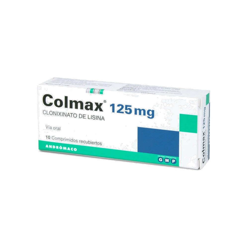 COLMAX 125 MG X 10COMP