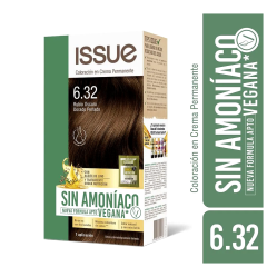 ISSUE KIT SIN AMONIACO RUBIO OSCURO DORADO PERLADO N°6.32