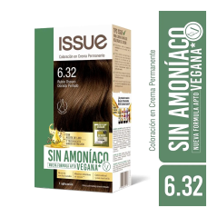 ISSUE KIT SIN AMONIACO RUBIO OSCURO DORADO PERLADO N°6.32