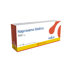 NAPROXENO SODICO 550MG x10 COM  REC