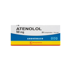 ATENOLOL 50MG X 20COMP