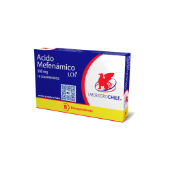 ACIDO MEFENAMICO COM 500 MG X 10 CHILE (BE)