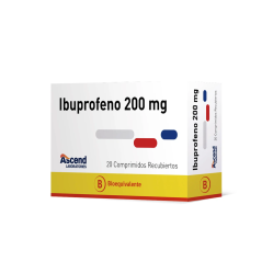 IBUPROFENO COM 200 MG X 20 ASCEND