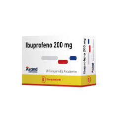 IBUPROFENO COM 200 MG X 20 ASCEND