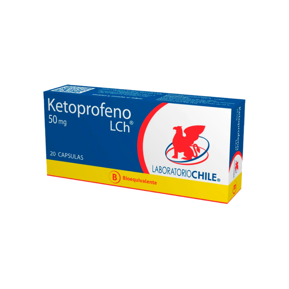 KETOPROFENO CAP 50 MG X 20 CHILE