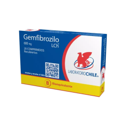 GEMFIBROZILO 600MG X 20 COMPR