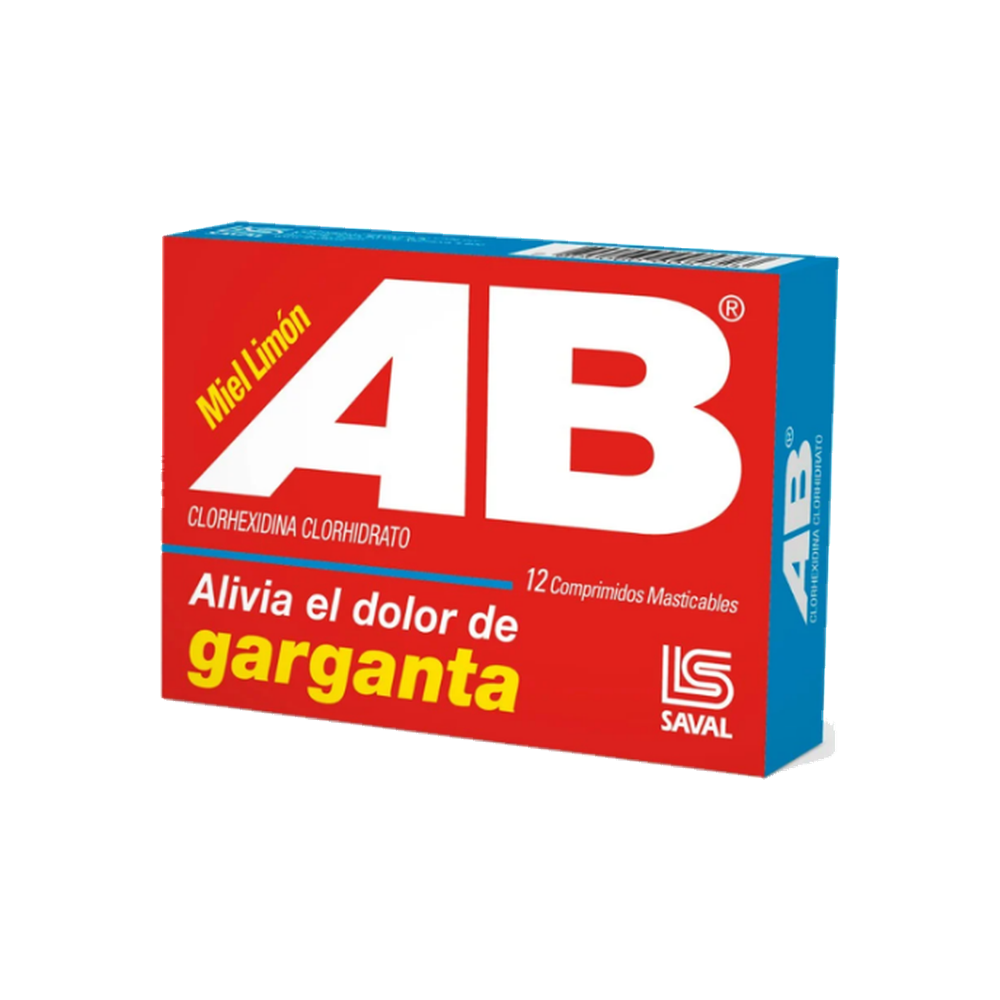 AB ANTITUSIVO MIEL LIMON COM X 12