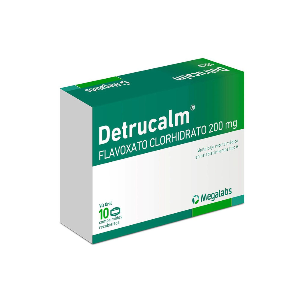 DETRUCALM COM 200 MG X 10COMP
