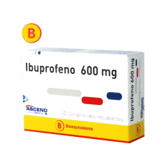IBUPROFENO COM 600 MG X 20 ASCEND
