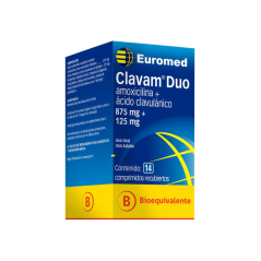 Clavam Duo (B) 875mg/125mg 14Com. Rec.