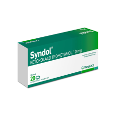 Syndol Ketorolaco 10mg 20 Comprimidos Recubiertos