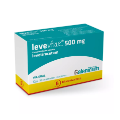 Levevitae (B) Levetiracetam 500mg 30 Comprimidos Recubiertos
