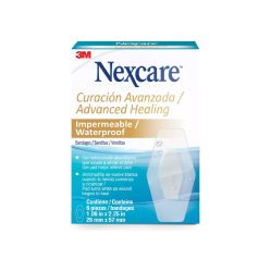 NEXCARE BANDITAS CURACION AVANZADA IMPERMEABLE X 6 UND