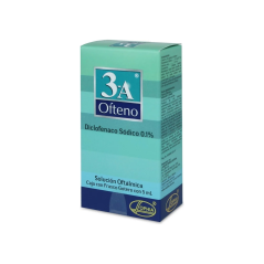 3A OFTENO SOLUCION OFTALMICA 0.1% C/FRASCO GOTERO 5ML