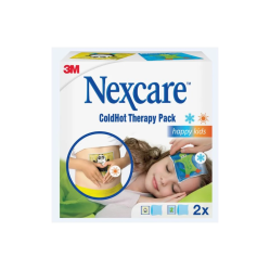 3M NEXCARE COLDHOT TERAPY PACK HAPPY KIDS-BOLSA REUTILIZABLE C/GEL NO TOXICO X2