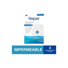 3M NEXCARE TEGADERM APOSITOS TRANSPARENTES 7 DIAS 6X7CM X3