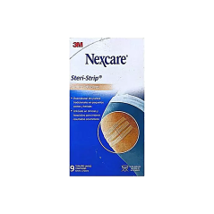 NEXCARE STERI-STRIP SUTURAS ADHESIVAS TAMAÑO UNICO 6MM X 7,5MM X9