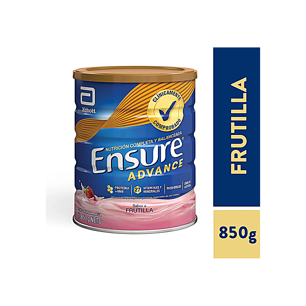 ENSURE ADV FRUTI PVO X 850 GR N