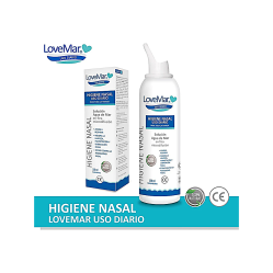 LOVEMAR USO DIARIO SOLUCION AGUA DE MAR HIGIENE NASAL 100ML