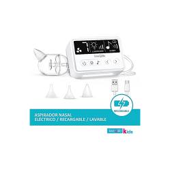 LOVEYLIFE KIDS PRO ASPIRADOR NASAL ELECTRICO RECARGABLE CONEXION USB-C